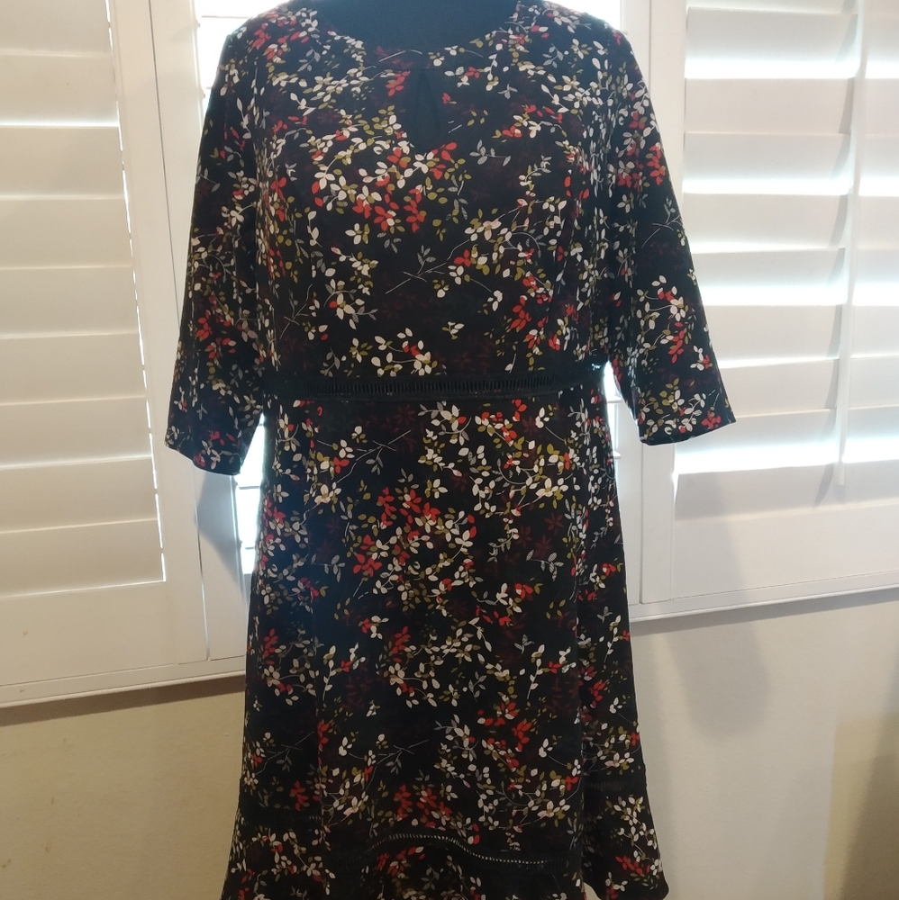 ModCloth Floral Dress